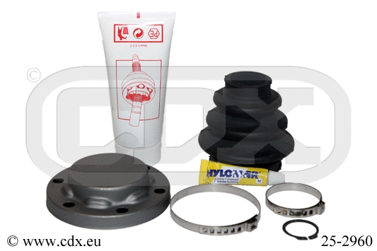 Jeu de joints-soufflets, arbre de commande CDX 25-2960