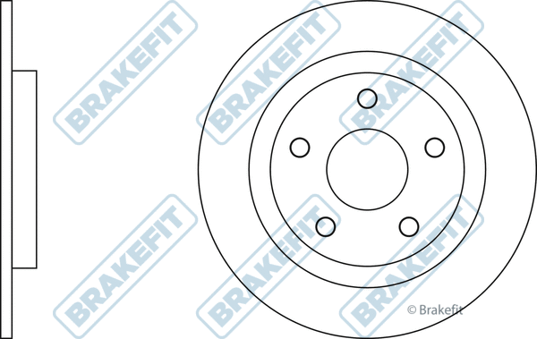 Disque de frein APEC SDK6599