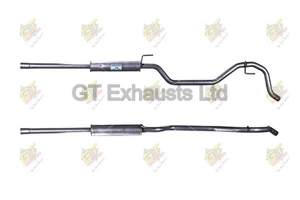 Silencieux central GT Exhausts GGM451