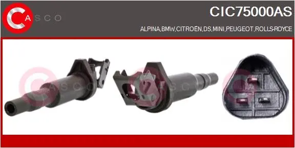 Bobine d'allumage CASCO CIC75000AS