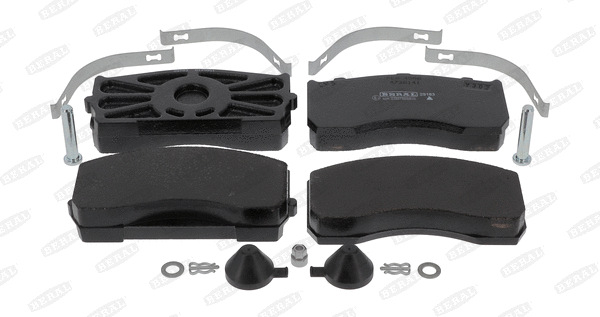 Kit de plaquettes de frein, frein à disque BERAL BCV29183TK