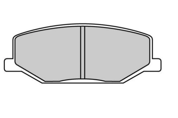 Kit de plaquettes de frein, frein à disque FREMAX FBP-0296