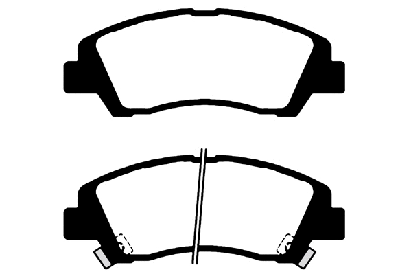 Kit de plaquettes de frein, frein à disque Technika 01897A