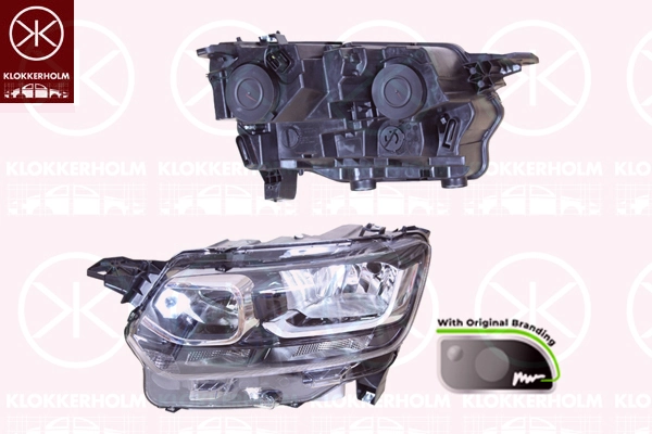 Projecteur principal KLOKKERHOLM 05700141A1