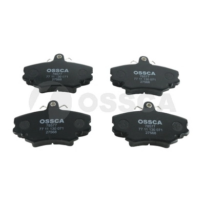Kit de plaquettes de frein, frein à disque OSSCA 78577
