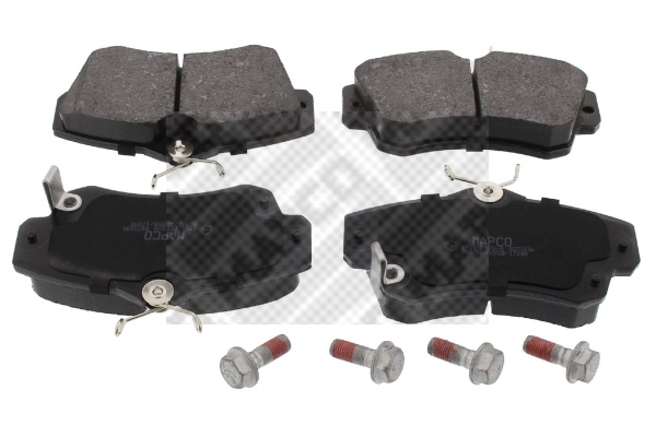 Kit de plaquettes de frein, frein à disque MAPCO 6721