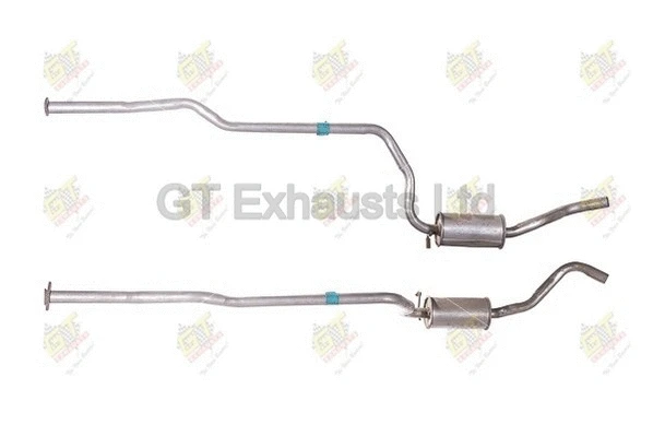 Silencieux central GT Exhausts GFD776
