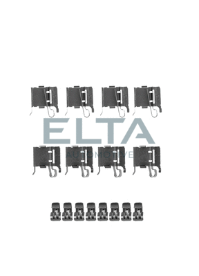 Kit d'accessoires, plaquette de frein à disque ELTA AUTOMOTIVE EA8717