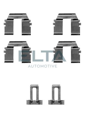 Kit d'accessoires, plaquette de frein à disque ELTA AUTOMOTIVE EA8823