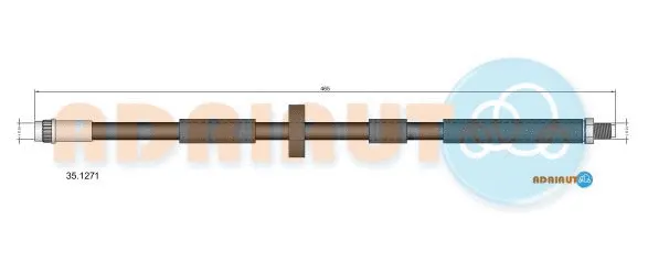 Flexible de frein ADRIAUTO 35.1271
