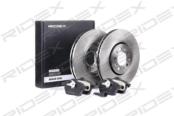 Kit de freins, frein à disques RIDEX 3405B0287
