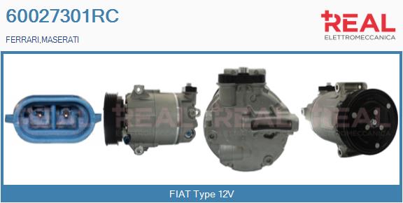 Compresseur, climatisation REAL 60027301RC