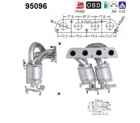 Catalyseur AS 95096