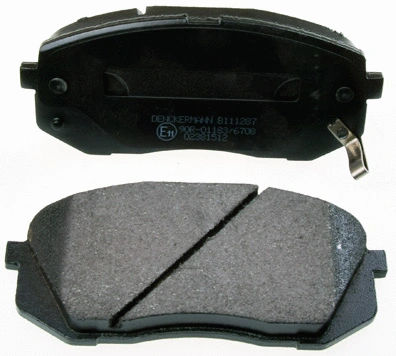 Kit de plaquettes de frein, frein à disque DENCKERMANN B111287