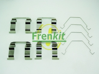 Kit d'accessoires, plaquette de frein à disque FRENKIT 901158