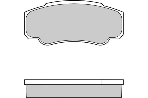 Kit de plaquettes de frein, frein à disque E.T.F. 12-0996