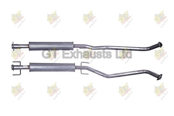 Silencieux central GT Exhausts GGM281