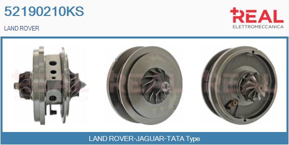 Groupe carter, turbocompresseur REAL 52190210KS