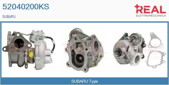 Turbocompresseur, suralimentation REAL 52040200KS