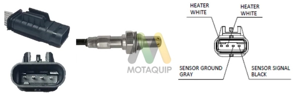 Sonde lambda MOTAQUIP LVOS2042