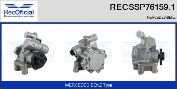 Pompe hydraulique, direction RECOFICIAL RECSSP76159.1