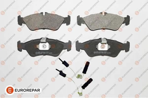 Kit de plaquettes de frein, frein à disque EUROREPAR 1639371580