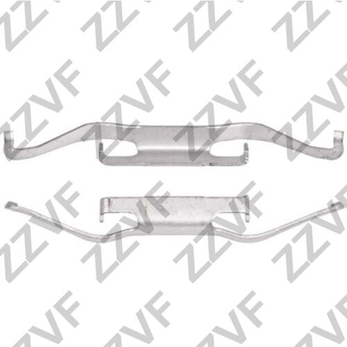 Kit d'accessoires, plaquette de frein à disque ZZVF ZVCER247