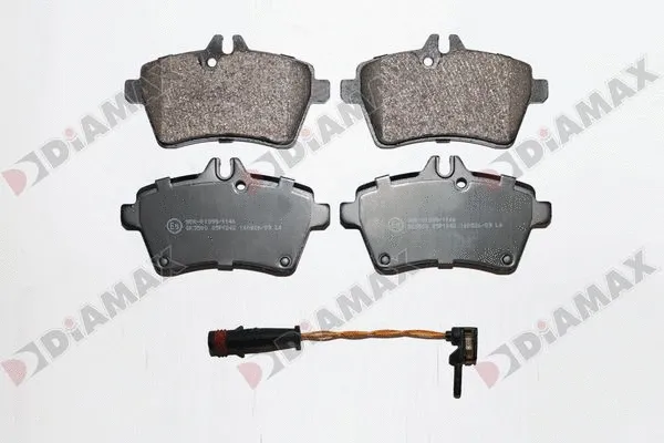 Kit de plaquettes de frein, frein à disque DIAMAX N09375A