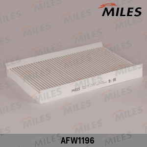 Filtre, air de l'habitacle MILES AFW1196