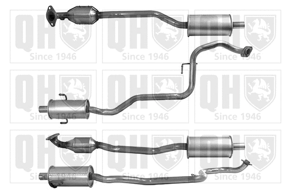 Catalyseur QUINTON HAZELL QCAT92866H