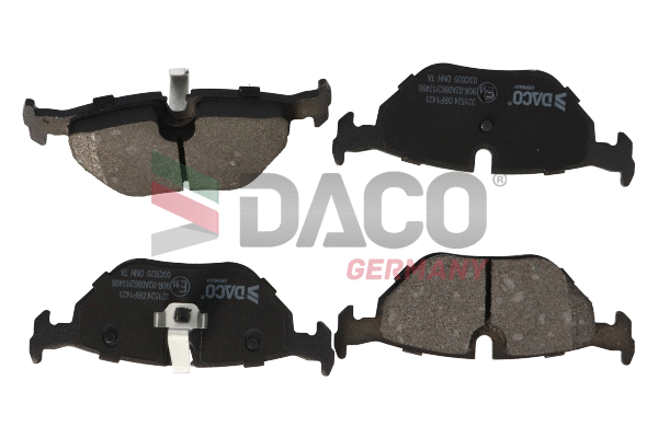 Kit de plaquettes de frein, frein à disque DACO Germany 321524