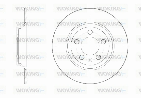 Disque de frein WOKING D62521.00