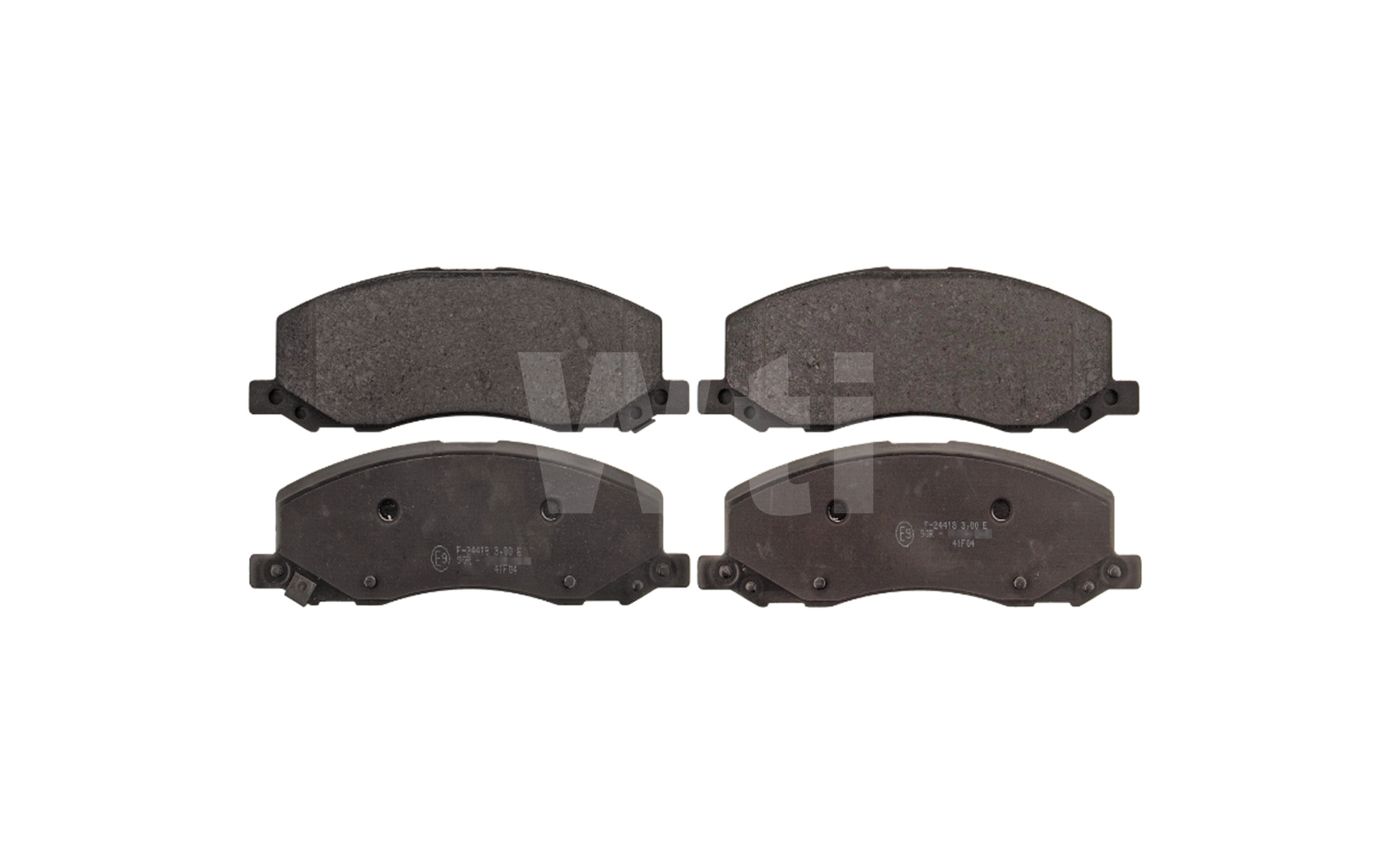 Kit de plaquettes de frein, frein à disque Wti Automotive K851078