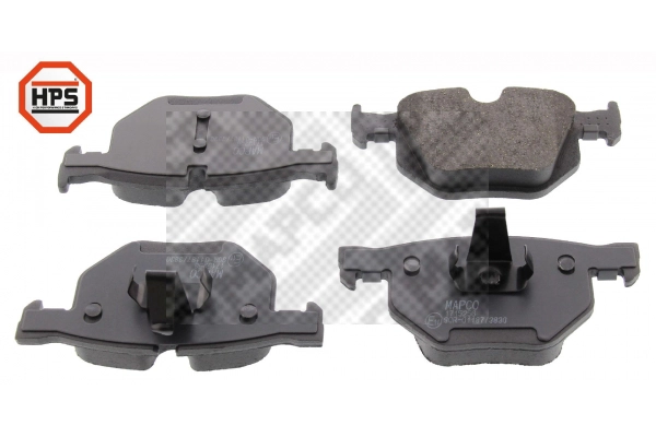 Kit de plaquettes de frein, frein à disque MAPCO 6900HPS