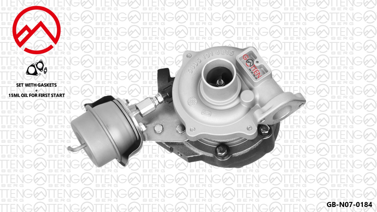 Turbocompresseur, suralimentation OES PARTS GB-N07-0184