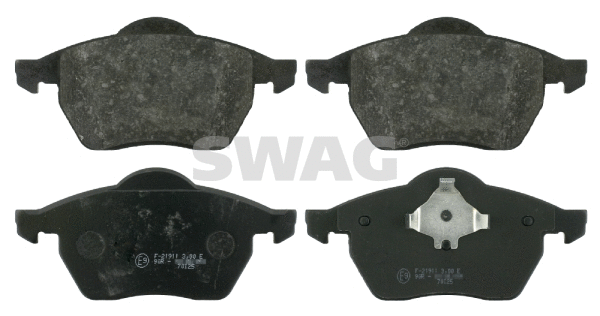 Kit de plaquettes de frein, frein à disque SWAG 30 91 6280