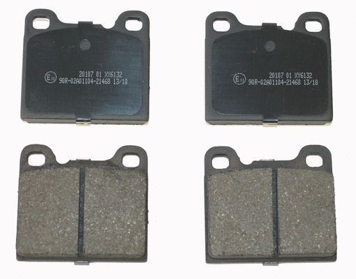 Kit de plaquettes de frein, frein à disque National NP2627