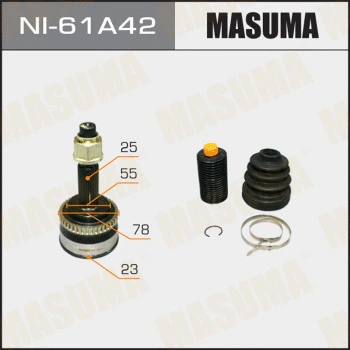 Jeu de joints, arbre de transmission MASUMA NI-61A42