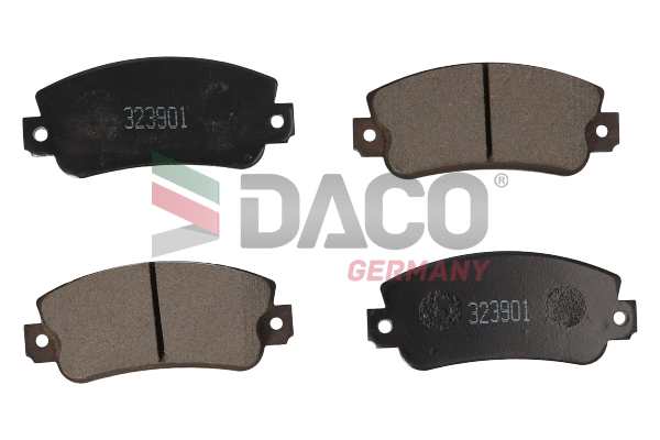 Kit de plaquettes de frein, frein à disque DACO Germany 323901