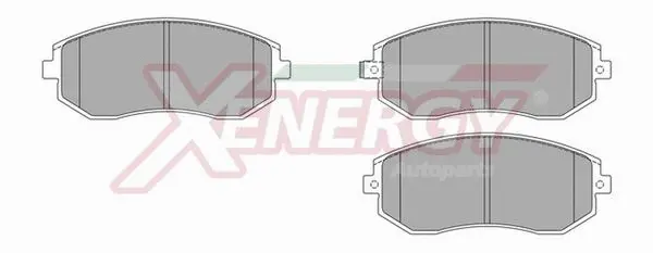 Kit de plaquettes de frein, frein à disque AP XENERGY X40926