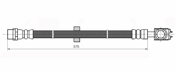Flexible de frein National NBH6032