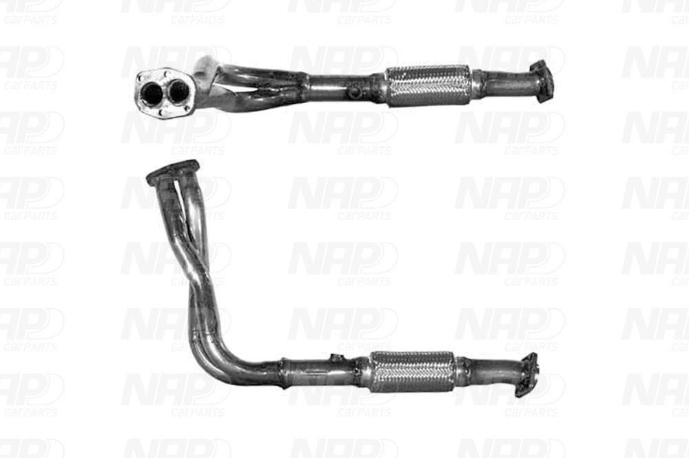 Tuyau d'échappement NAP carPARTS CAF10022