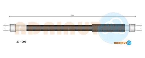 Flexible de frein ADRIAUTO 27.1293