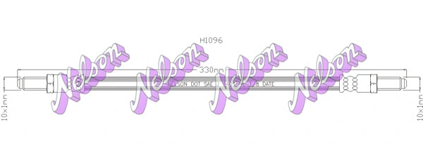 Flexible de frein KAWE H1096