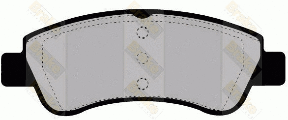 Kit de plaquettes de frein, frein à disque Brake ENGINEERING PA1471