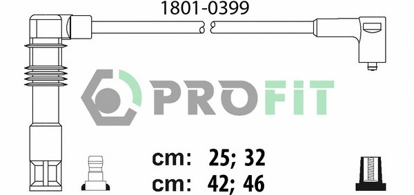Kit de câbles d'allumage PROFIT 1801-0399