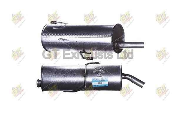 Silencieux arrière GT Exhausts GPG543