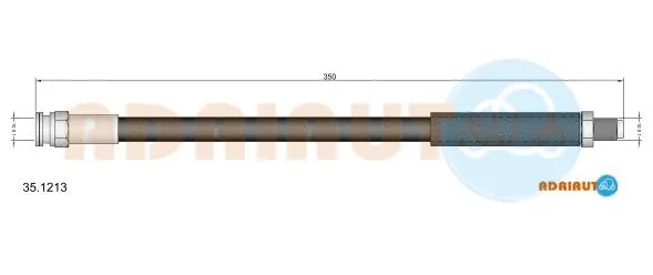 Flexible de frein ADRIAUTO 35.1213