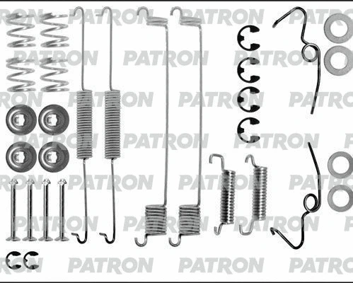 Kit d'accessoires, mâchoire de frein PATRON PSRK0084