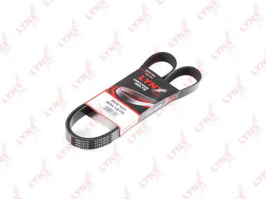 Courroie trapézoïdale à nervures LYNXAUTO 6PK1275